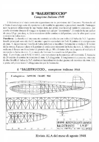 Veleggiator Balestruccio